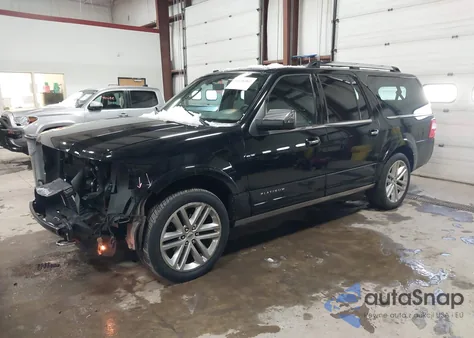 2016 Ford Expedition El Platinum z USA, uszkodzony, nr VIN 1FMJK1MT7GEF12324